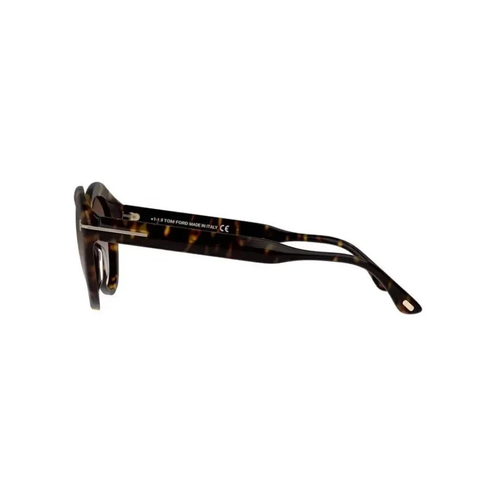 New Authentic Tom Ford Maxine FT0763/S 52K Round Sunglasses